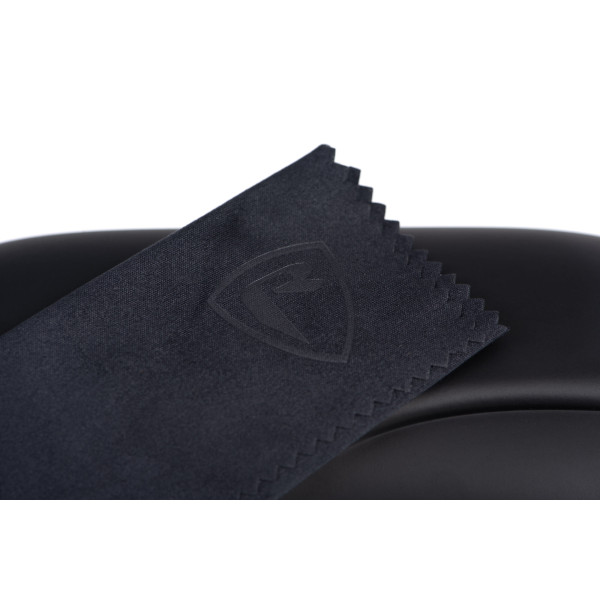 Matt Black Wrap Brown Lens Eyewear
