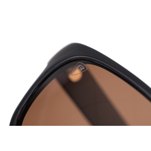 Matt Black Wrap Brown Lens Eyewear