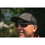 Matt Black Wrap Brown Lens Eyewear