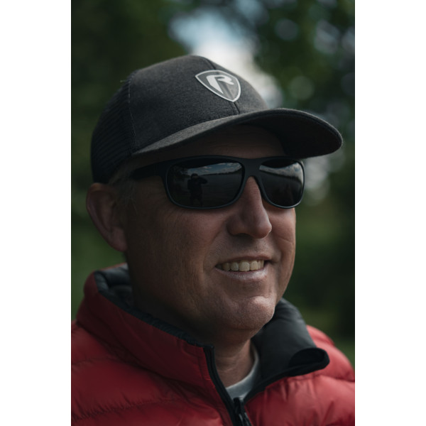 Matt Black Wrap Brown Lens Eyewear