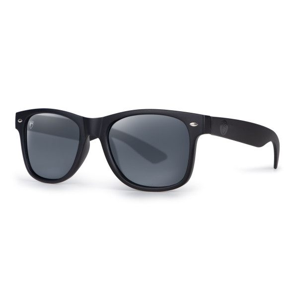 Matt Black Grey Lens Eyewear