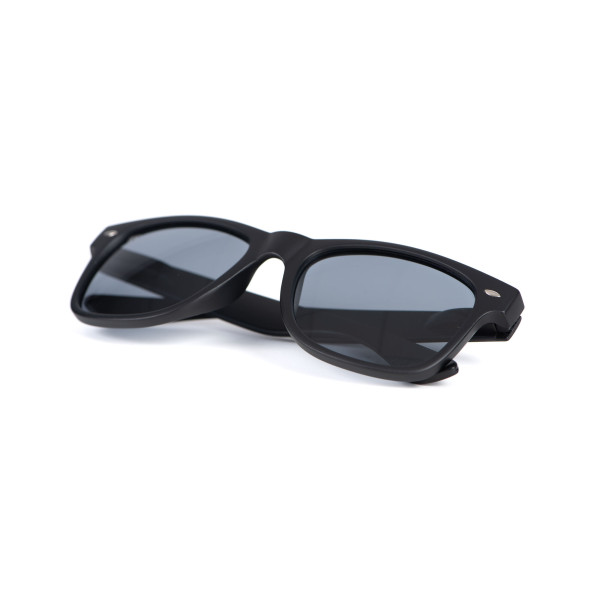 Matt Black Grey Lens Eyewear