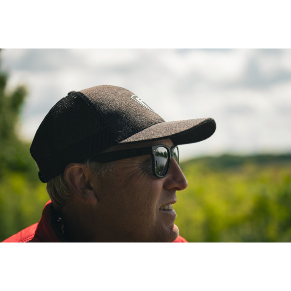 Matt Black Grey Lens Eyewear