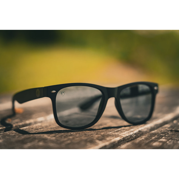 Matt Black Grey Lens Eyewear