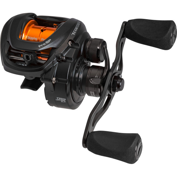 Team Pro SP Skipping and Pitching SLP 8.3:1 Baitcast Left Hand Reel