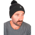 Grey Sherpa Bobble Hat