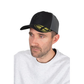 Faded Print Cap - Black