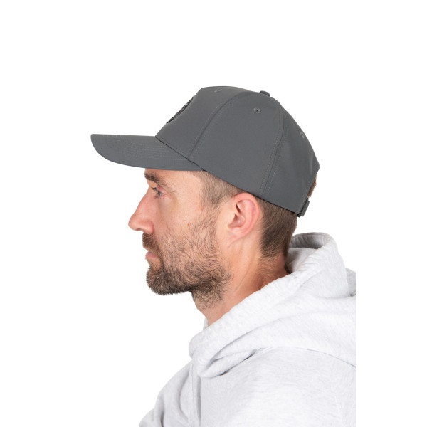 Faded Print Cap - Dark Grey