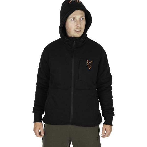 Collection Sherpa Hoody Black/Orange