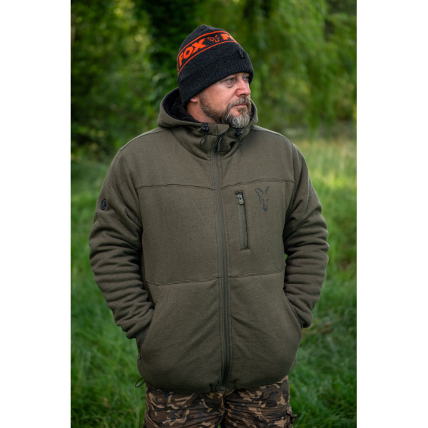 Collection Sherpa Hoody Black/Orange