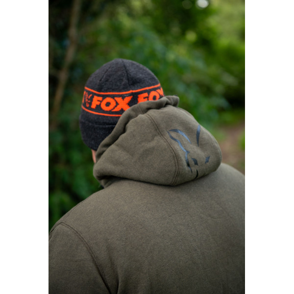 Collection Sherpa Hoody Black/Orange