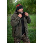 Collection Sherpa Hoody Black/Orange