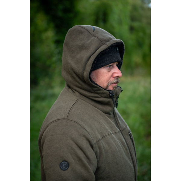 Collection Sherpa Hoody Black/Orange
