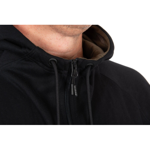 Collection Zipped Hoody Black