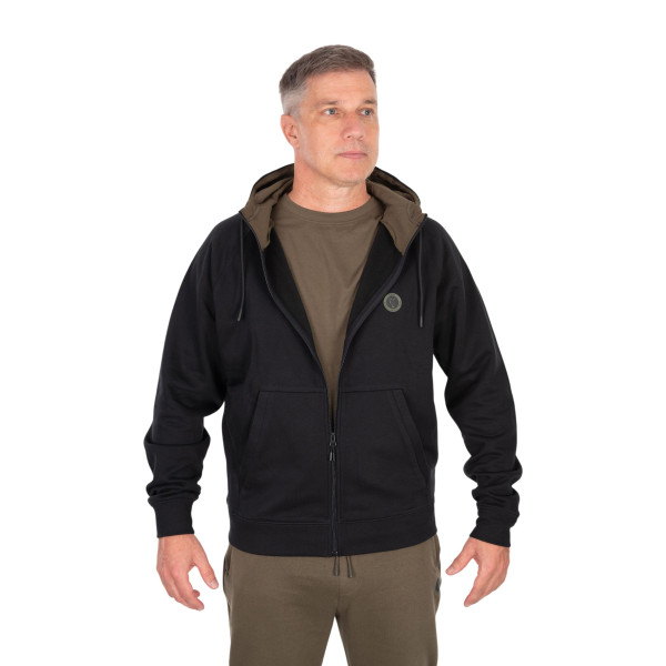 Collection Zipped Hoody Black