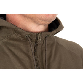 Collection Zipped Hoody Green