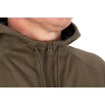 Collection Zipped Hoody Green