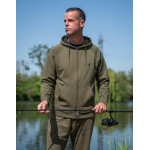 Collection Zipped Hoody Green