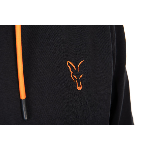 Classic Hoody Black Orange