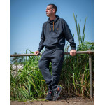 Classic Jogger Black Orange