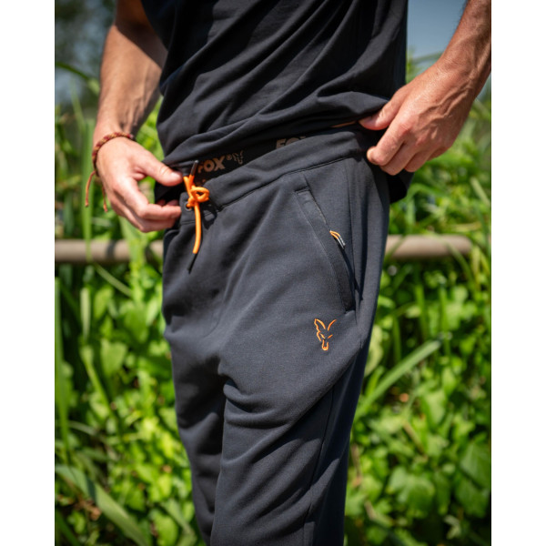 Classic Jogger Black Orange