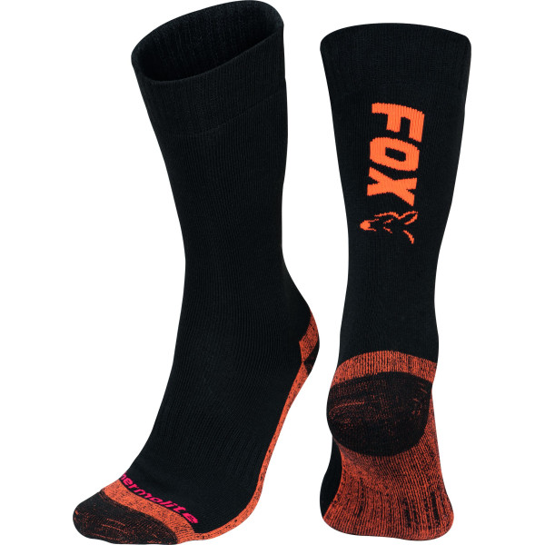 Thermolite Long Sock black orange
