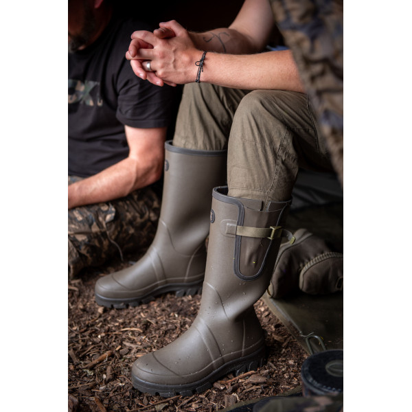 Neoprene Lined Camo khaki Wellies