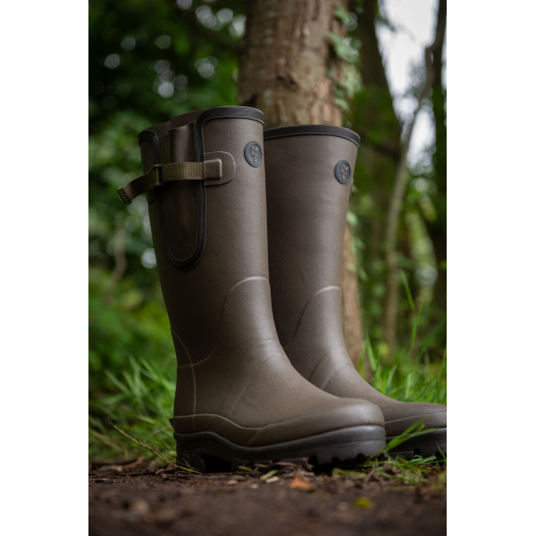 Neoprene Lined Camo khaki Wellies