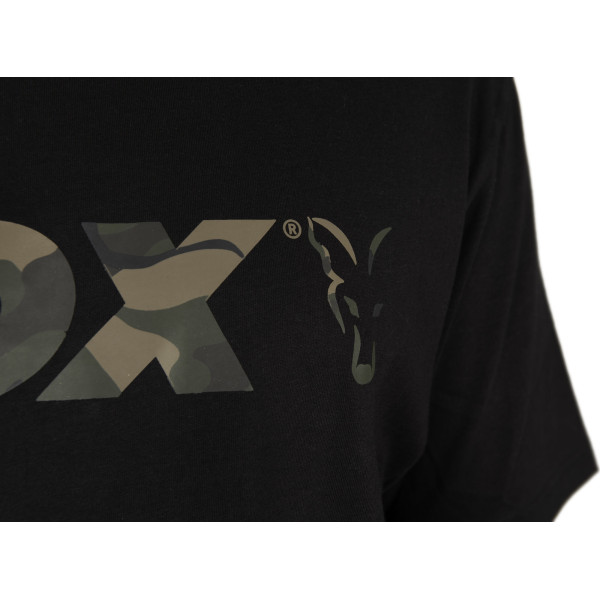 Black Camo Logo T-Shirt