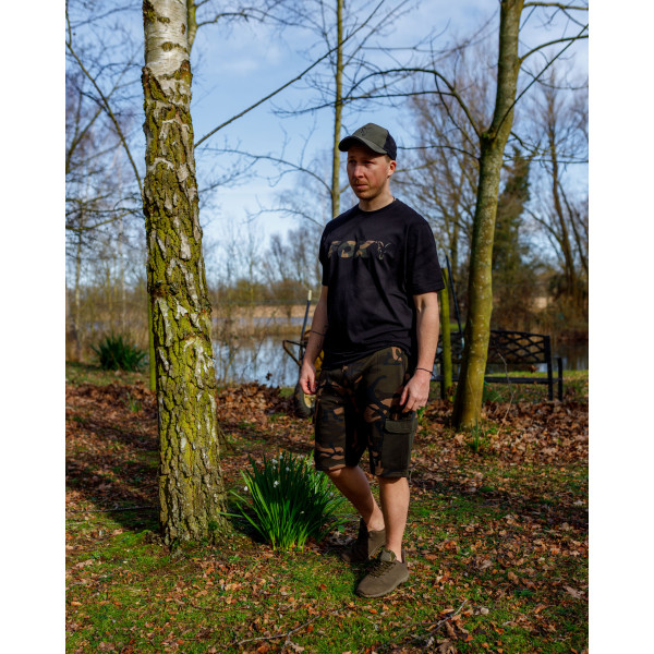 Black Camo Logo T-Shirt