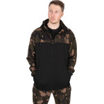 LW Black Camo Split Zip Hoody