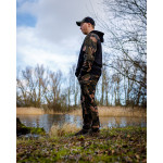 LW Black Camo Split Zip Hoody