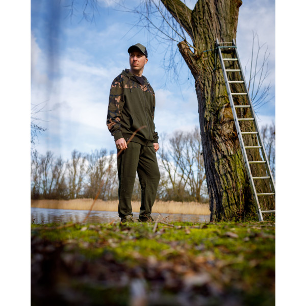 LW Khaki Camo Split Zip Hoody