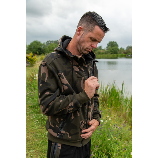 Camo Full Zip Premium 310 Hoodie