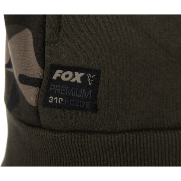 Khaki Camo Pullover Premium 310 Hoodie