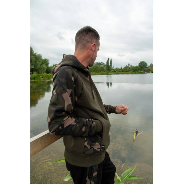 Khaki Camo Pullover Premium 310 Hoodie