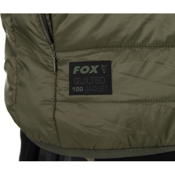 Olive Quilted 100 Jacket