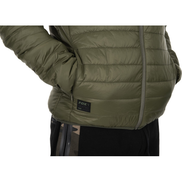 Olive Quilted 100 Jacket