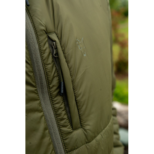 Olive Quilted 100 Jacket