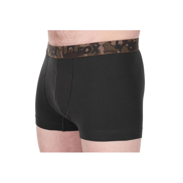 Boxer Shorts 2pk khaki / black