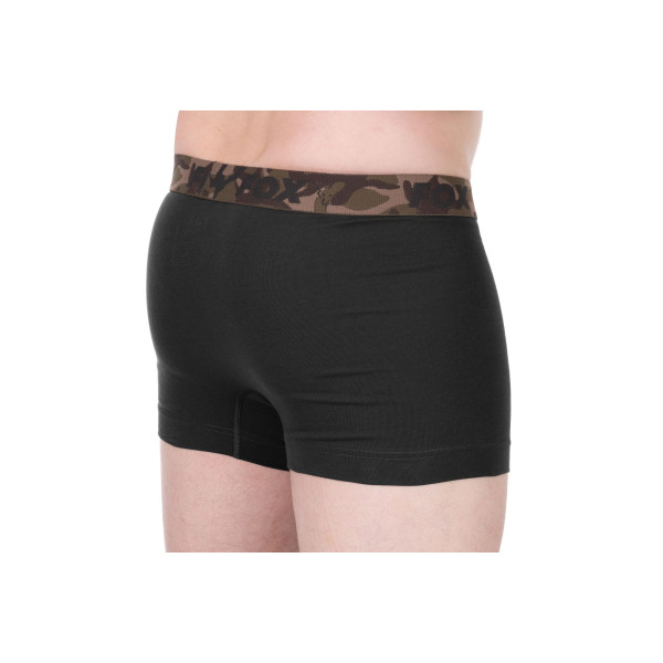 Boxer Shorts 2pk khaki / black