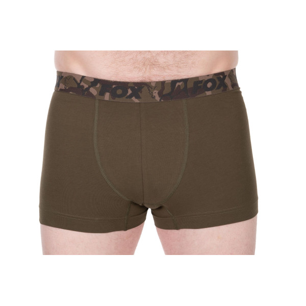 Boxer Shorts 2pk khaki / black
