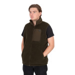 Olive Sherpa Hybrid Gilet