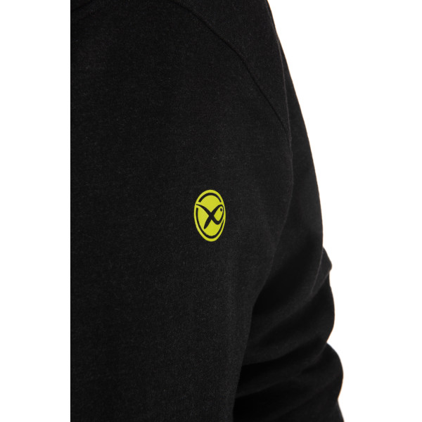 Black Marl Hoody