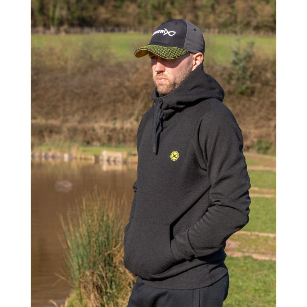 Black Marl Hoody