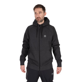 Charcoal Marl Zip Hoody