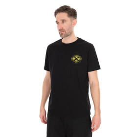 Large Fade Logo T-Shirt - Black/Lime