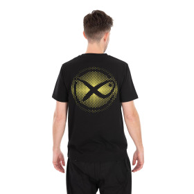 Large Fade Logo T-Shirt - Black/Lime