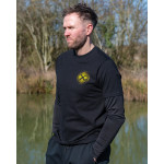 Large Fade Logo T-Shirt - Black/Lime