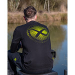 Large Fade Logo T-Shirt - Black/Lime
